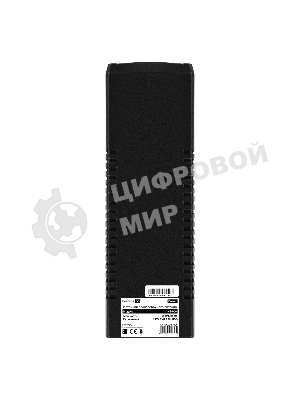 Источник бесперебойного питания ExeGate Power NB-500.LED.AVR.2SH.USB (500VA/300W, LED, AVR, 2*Schuko, USB, батарея 12V 4.5Ah, Black)