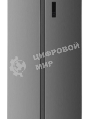Холодильник Kraft KF-MS5701XI серый двухкамерный 372/198л морозилка сбоку, Side by Side