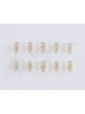 GS6371 Соединитель прямой COB RGB 12/24V для лент 10mm (4 конт.) (10шт)