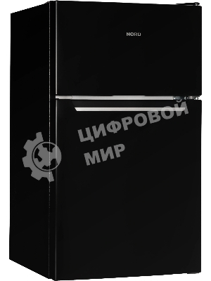 Холодильник Nord NT 90 B черный двухкамерный 61/25л морозилка сверху