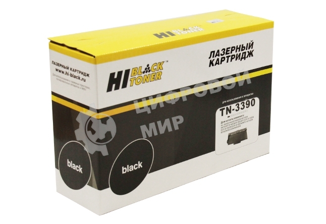 Расходные материалы Hi-Black TN-3390 Картридж Brother HL-5440D/5445/5450DN/5470DW/6180DW/DCP-8150DN (Hi-Black) TN-3390, 12К