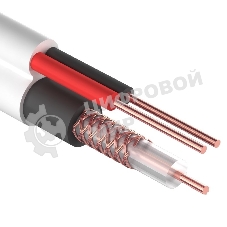 Кабель ККСВ-В+2х0,5 мм (бухта 305 м) белый Rexant