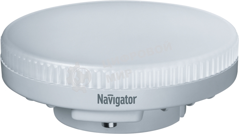 Лампа светодиодная Navigator NLL-GX53-6-230-2.7K 6Вт таблетка 2700К теплый белый GX53 440лм 220-240В