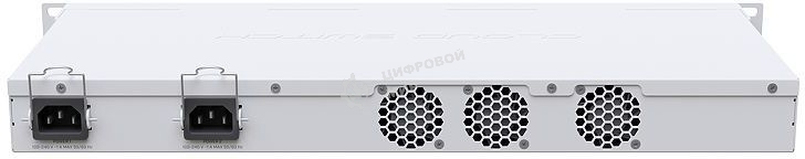 Коммутатор в стойку MikroTik CRS326-24S+2Q+RM, 24х SFP+, 2x QSFP+