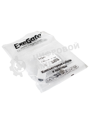 Кабель-адаптер ExeGate EX284936RUS ExeGate EXE-UA2-45 USB2.0 --> UTP 10/100Mbps