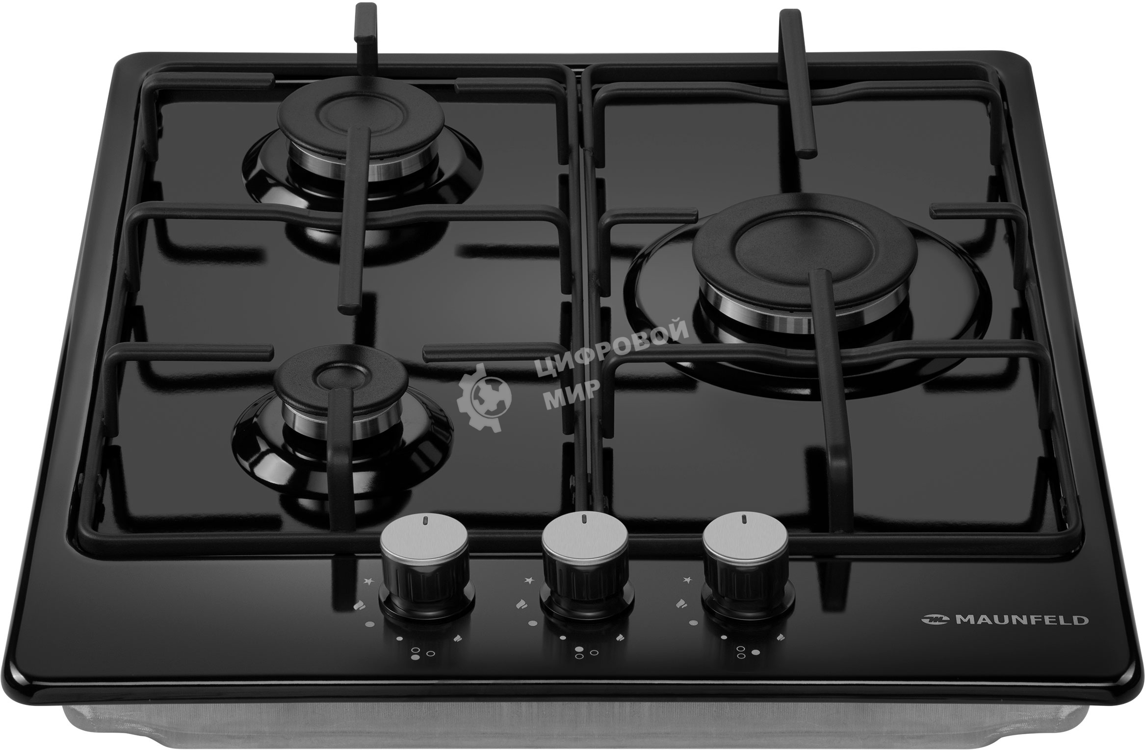 Газовая варочная панель Maunfeld EGHE.43.3STS-EB