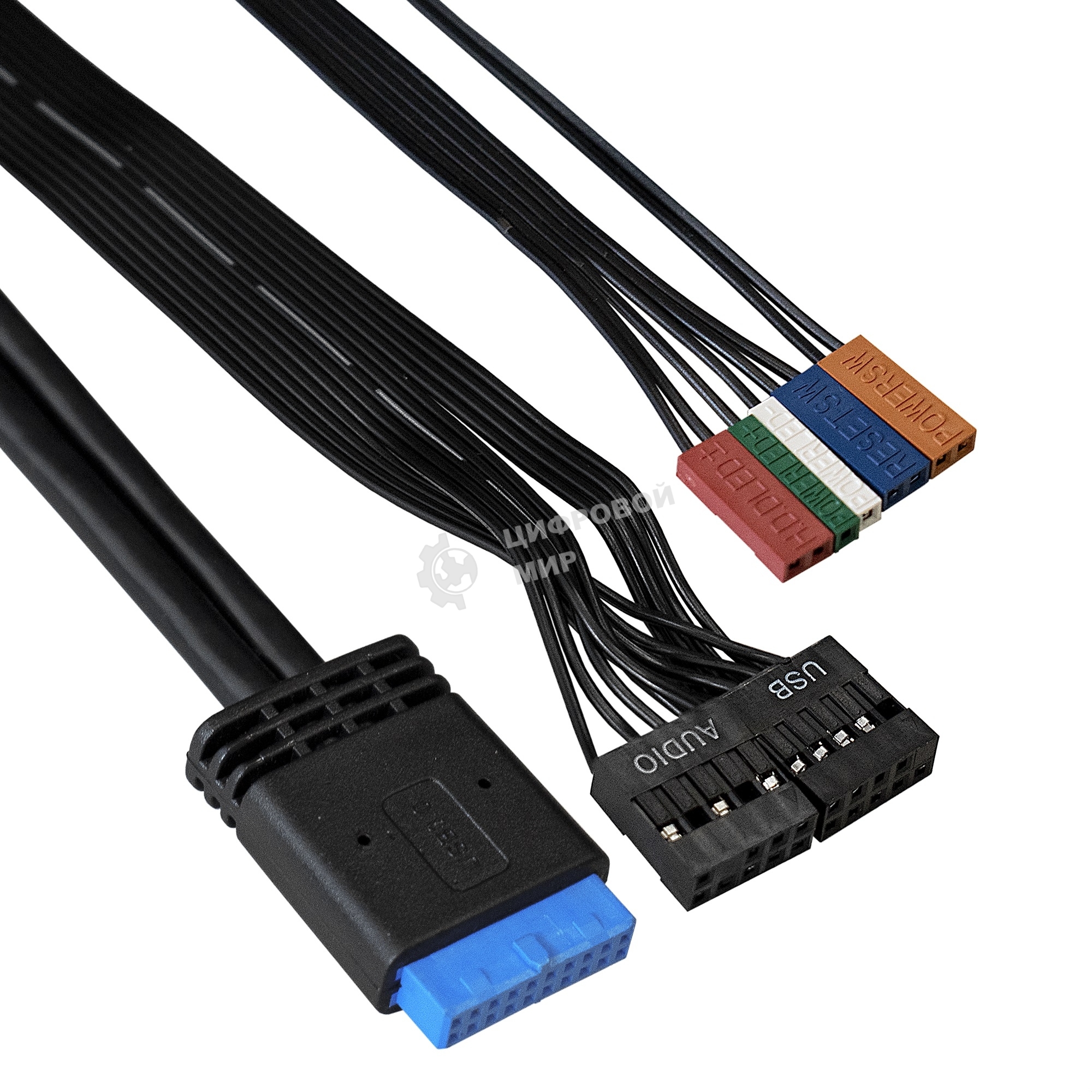 Компьютерный корпус ExeGate EX283063RUS Minitower ExeGate BAA-107U Black, mATX, (AAA450, 80мм), 1*USB+2*USB 3.0, Audio