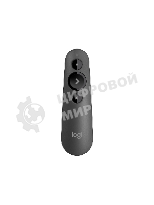 Презентер Logitech R500s Graphite черный, Bluetooth + 2.4 GHz, USB-ресивер, 3 программируемых кнопки, лазерная указка