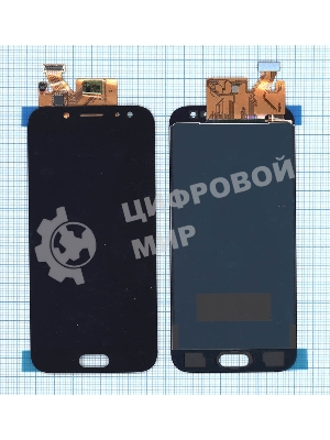 Дисплей для Samsung Galaxy J5 (2017) SM-J530F в сборе с тачскрином (TFT) черный