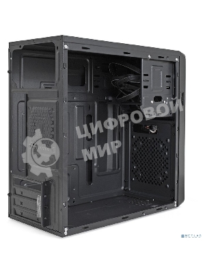 Компьютерный корпус Minitower ExeGate EX286429RUS BA-309U2 (mATX, без БП, 1хUSB+2хUSB 3.0, HD аудио, черный)