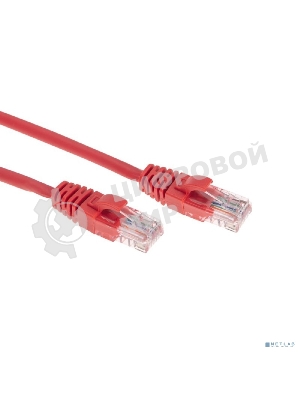 Патч-корд U/UTP Rexant cat.6, RJ45-RJ45, неэкранированный, 26AWG, LSZH, красный, 3 м