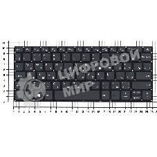 Клавиатура для ноутбука Lenovo Ideapad 130S-11IGM черная