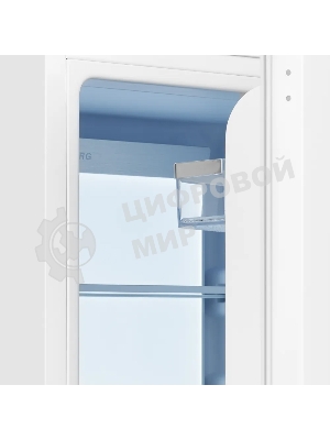 Встраиваемый холодильник Kuppersberg RBN 1760, High-Tech, объем 237 л, скользящий фасад, электронное управление, No Frost, антибактериальный пластик, звуковой сигнал при открытой дверце, перенавешиваемые двери, LED освещение, уровень шума 41 дБ, энергоэффективность А+, белый