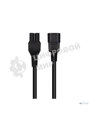 Кабель питания KS-is IEC-C14 - IEC-C15 (KS-857B-2) 2м черный