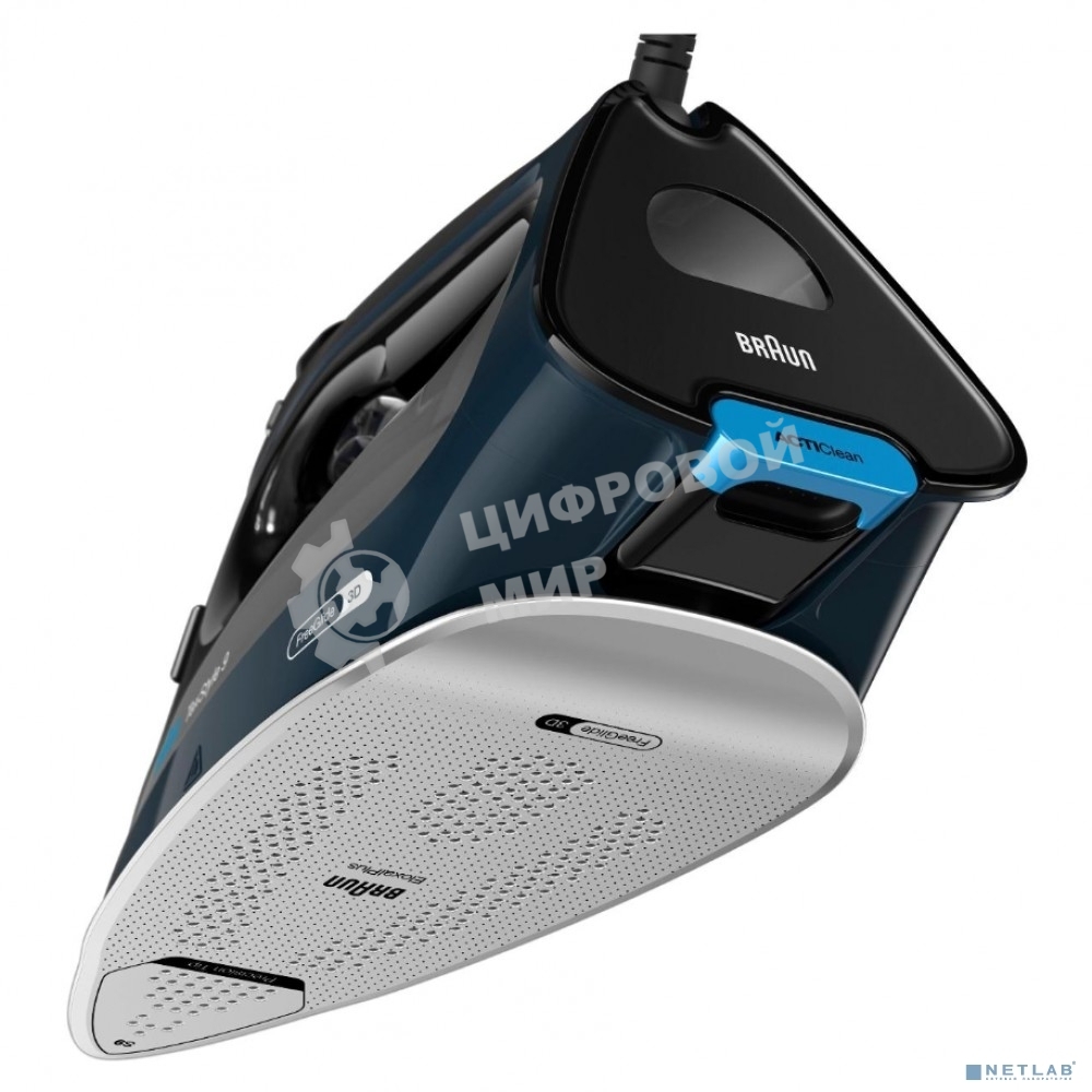 Утюг Braun SI9682DB 3200 Вт черный/синий