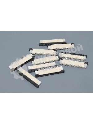 Разъем FPC Half Coverage Bottom Contact 0.5K-BX-32PWB 32 pin высота 2мм шаг 0,5мм 10 шт