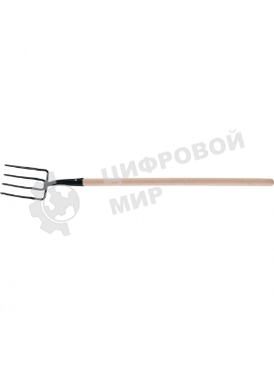 Вилы 4-х рогие, огородные, 175х220 мм, кованые, без черенка, АРТИ