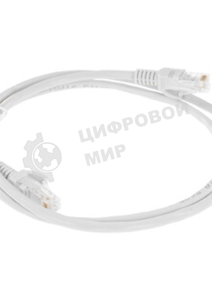 Патч-корд ExeGate EX286381RUS UTP-RJ45-RJ45-5e-1M-LSZH-GY, UTP, cat.5e, LSZH, 1м, серый