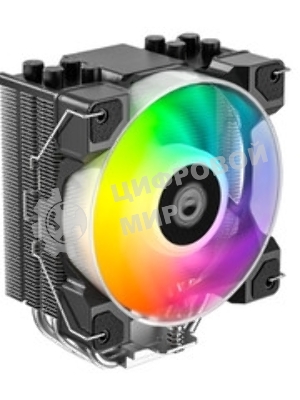 Кулер ID-Cooling SE-214-XT DF ARGB черный 120мм алюминий/медь 1500rpm 27db 4-pin 180W 150мм