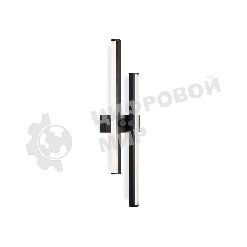 Настенный светодиодный светильник Ambrella light FL6152 BK черный 18W 3000K-6400K 510*120*65