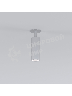 Diffe сетильник встраиваемый серебряный 10W 4200K (25052/LED)