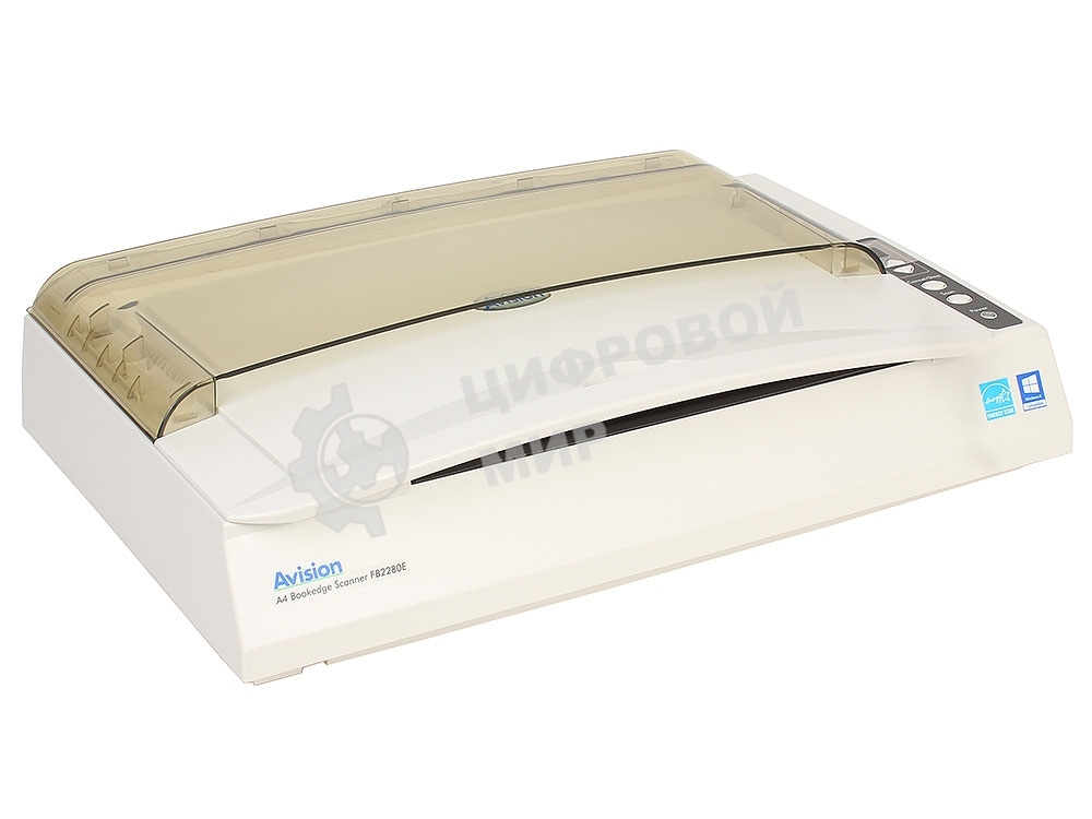 Сканер Avision FB2280E, планшетный, A4, CCD, 600x600 dpi, USB 2.0, для сканирования книг