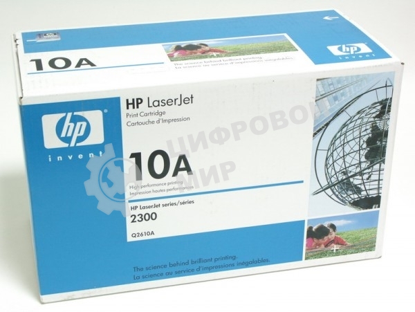 Картридж лазерный HP Q2610A черный для LaserJet 2300 (6 000 стр.)