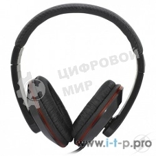 Проводные наушники Ritmix RH-525 черный, накладные, Jack 3.5 мм, складная конструкция