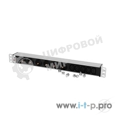 Блок распределения питания ЦМО R-10-6S-5C13-I-440-Z гор.размещ. 5xC13 6xSchuko базовые 10A без вилки