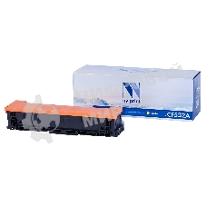 Картридж лазерный NVPrint совместимый HP CF532A Yellow для Color LaserJet Pro MFP M180n/M181fw (900k)