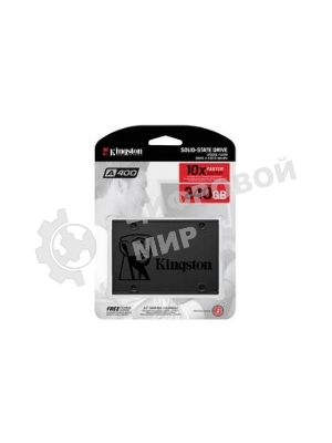 Накопитель SSD Kingston A400, 240Gb, SATA III, 2.5