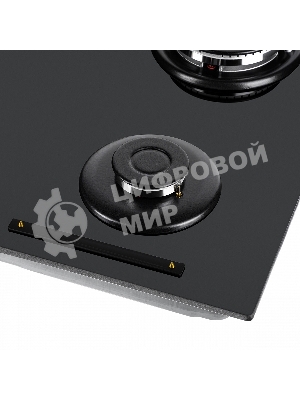 Газовая варочная панель Maunfeld EGHG.64.63CB/G, 4 конфорки, закаленное стекло, черный