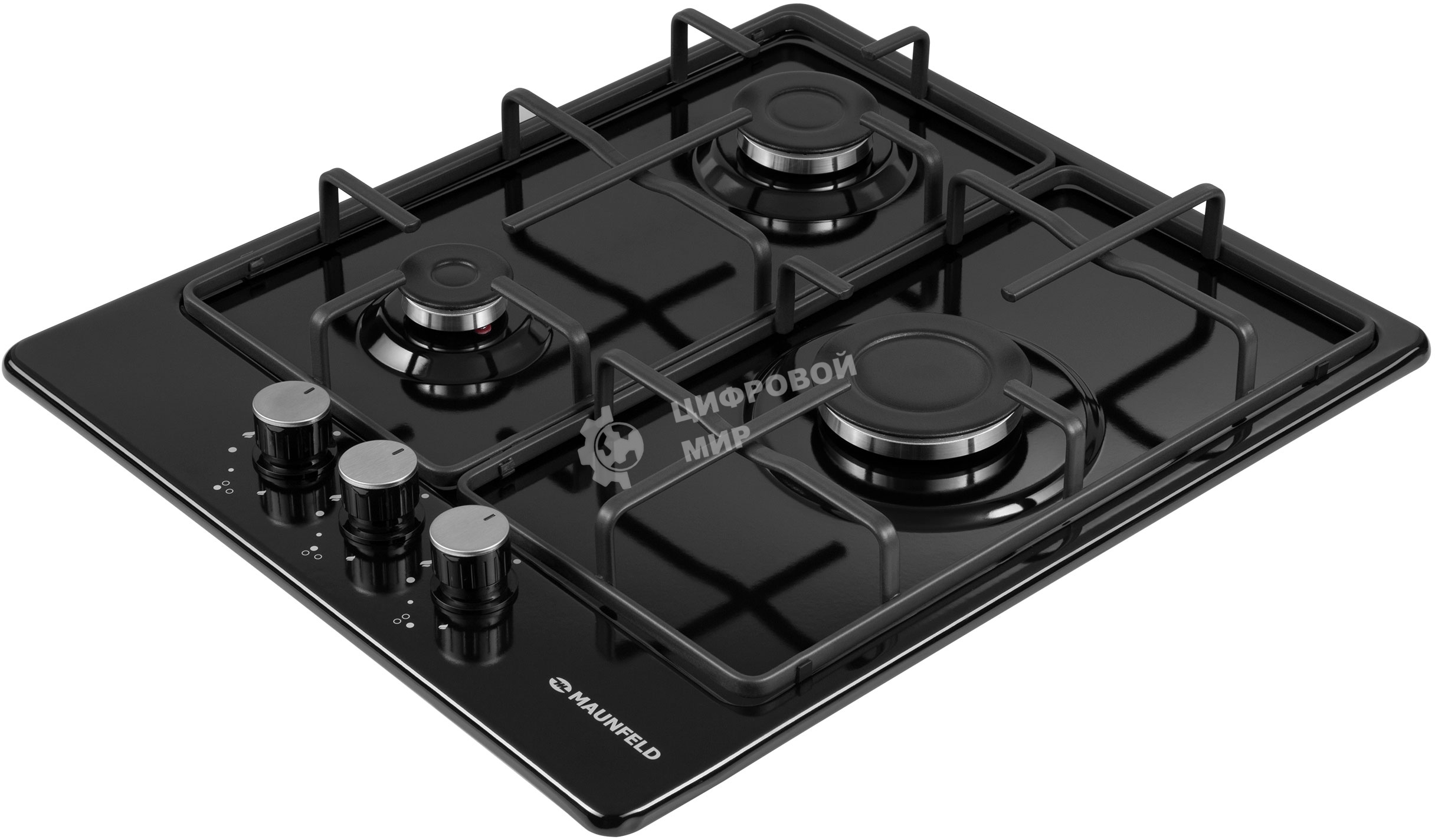 Газовая варочная панель Maunfeld EGHE.43.3STS-EB