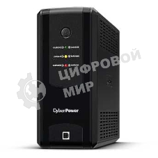 Источник бесперебойного питания UPS CyberPower UT1200EG Line-Interactive 1200VA/700W USB/RJ11/45/Dry Contact (4 EURO)