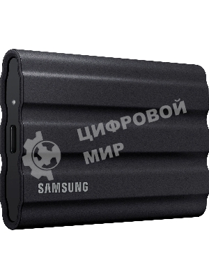 Внешний SSD Samsung T7 Shield, 2TB, USB 3.2 Gen 2 Type-C, R/W 1050/1000, черный