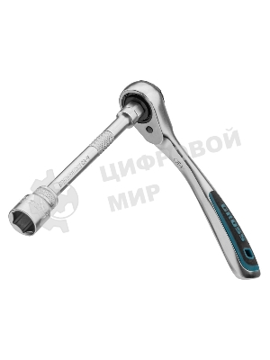 Набор торцевых головок Gross, трещотка 120 зубьев, 12 предметов, 1/4