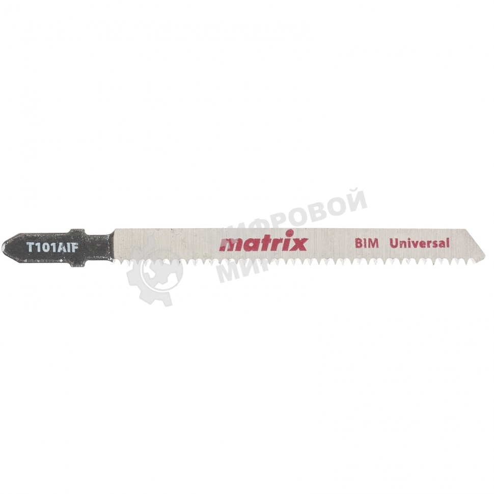 Полотна для электролобзика Matrix по дереву с покрыт.,3 шт.T101AIF,72x1,7мм,Bimetal