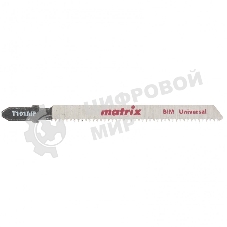 Полотна для электролобзика Matrix по дереву с покрыт.,3 шт.T101AIF,72x1,7мм,Bimetal