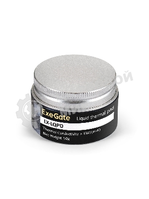 Жидкая термопрокладка ExeGate EX-LQPD (6 Вт/(м•К), 50г банка)