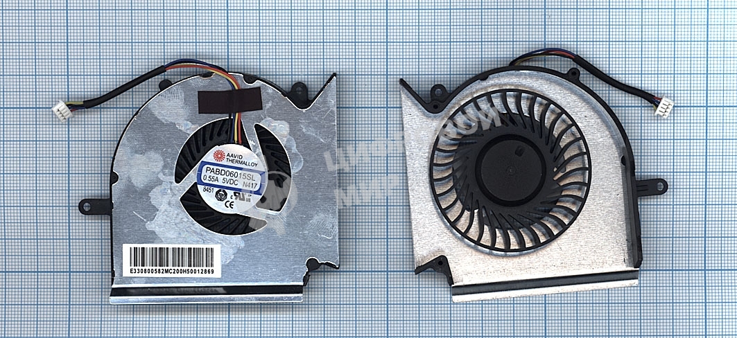 Вентилятор (кулер) для ноутбука MSI GE63VR GE73VR CPU