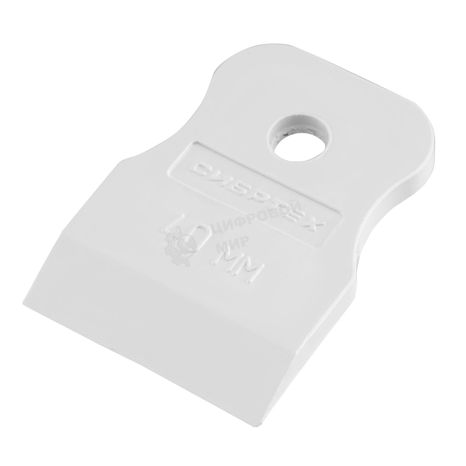 Шпатель Сибртех белая резина, 40 мм