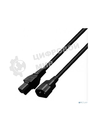 Кабель питания KS-is IEC-C14 - IEC-C15 (KS-857B-2) 2м черный