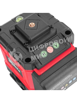 Лазерный уровень м-призм. MTX ML 360-3 Basic SET, 30 м, зеленый луч, акк. Li 3000 мА·ч, сумка