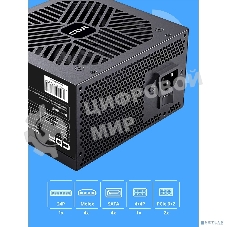 Блок питания CBR ATX 550W, 12cm fan, 24pin, 1 х4+4pin, 1 х6+2pin, 2 хIDE, 3 хSATA, кабель питания 1.2м, черный [PSU-ATX550-12MD] OEM