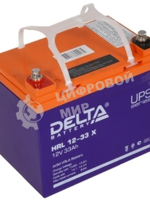 Батарея для ИБП Delta HRL 12-33 X 12В 33А·ч