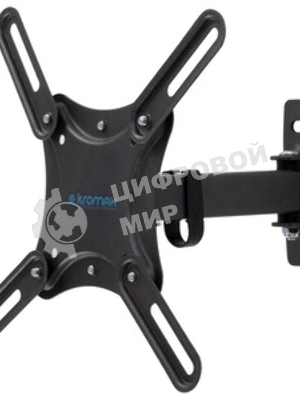 Кронштейн для телевизора Kromax CORBEL-4 черный, 15