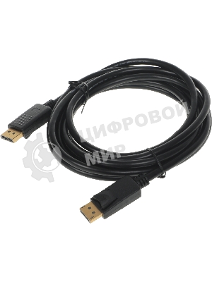 Кабель KingPrice KP-DP-v1.2-3m DisplayPort (m) DisplayPort (m) 3м черный