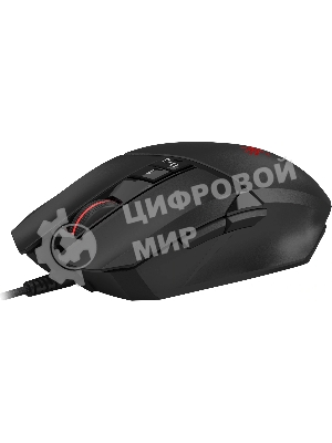 Мышь проводная A4Tech Bloody W65 Max Mini черный, 12000 dpi, USB, кнопки - 9