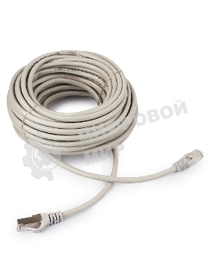 Патч-корд FTP Cablexpert cat.6, 15м, литой, многожильный, серый