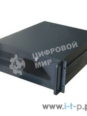 Корпус Procase B430-B-0 черный 4U глубина 450мм, внешн 3x5.25, внутр 8xHDD, MB 12